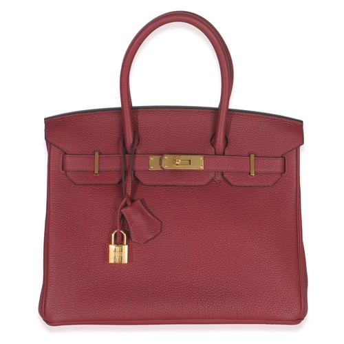 Hermès birkin togo rouge - hermès,