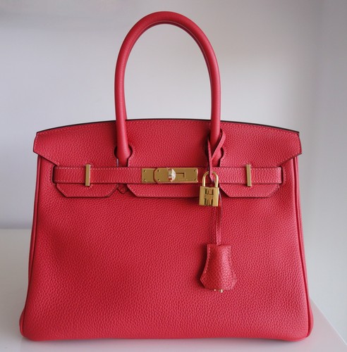 Sac hermes birkin rouge - sac,