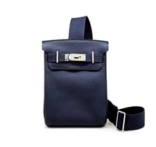 Hermes Sac Birkin HAC Bleu