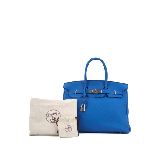 Sac hermes birkin bleu - birkin,