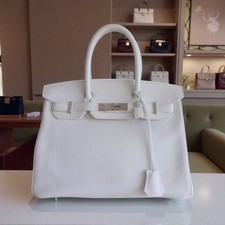 Sac Hermes Birkin 30 blanc