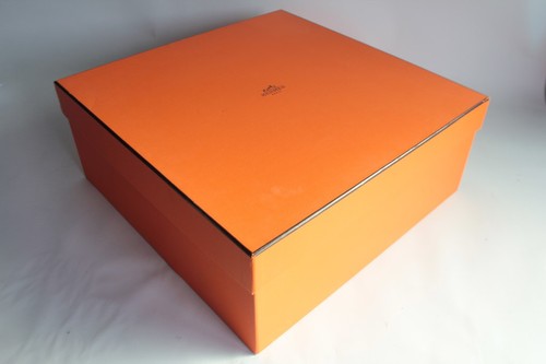Hermes boite carton orange - hermes,