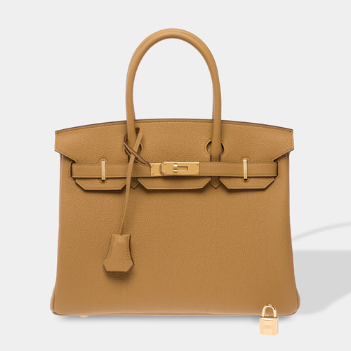 Sac hermes birkin cuir - hermes, 30