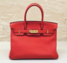 Hermes Sac Birkin rouge tomate